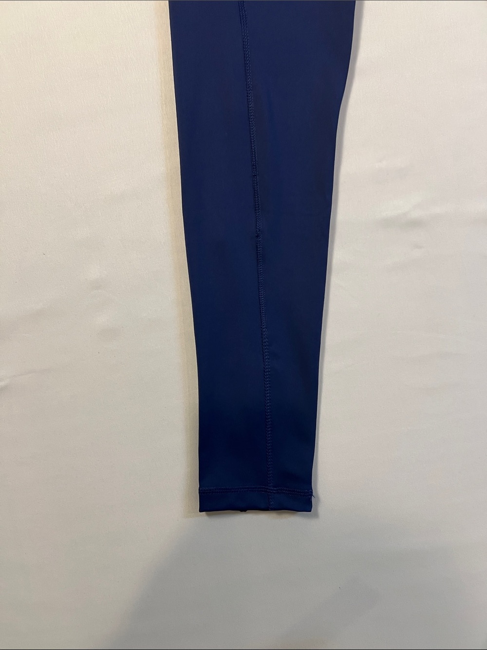 adidas Navy High-Waist Women's Athletic Leggings - Picture 4 of 9